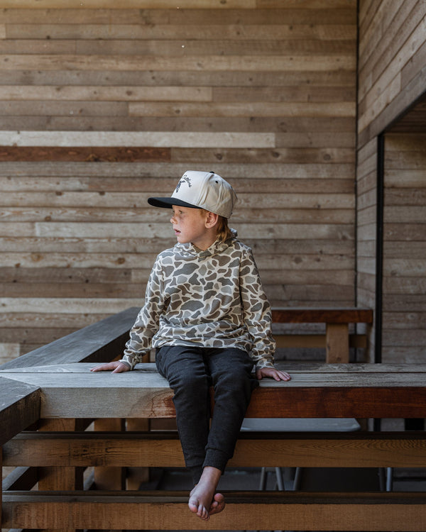 Youth Thermal Hoodie- Classic Deer Camo