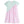 Swoop Dress- Pink & Green Stripe