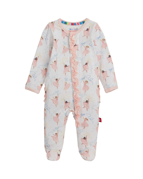 Pretty Plies Footie W/ Ruffle