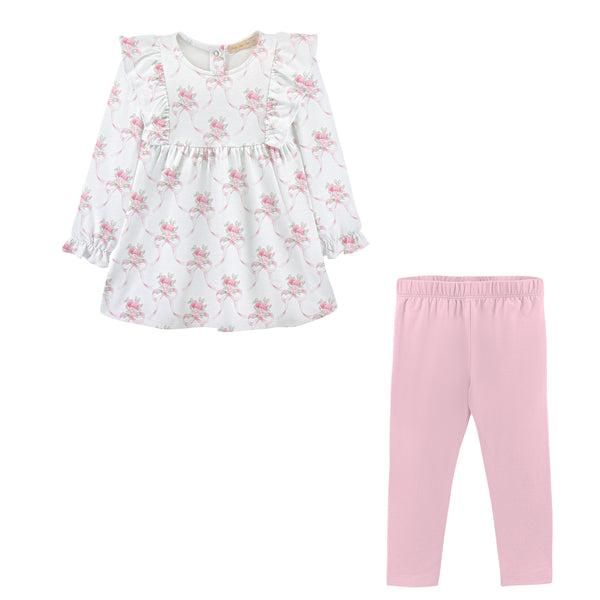 Sweet Bows Leggings Set