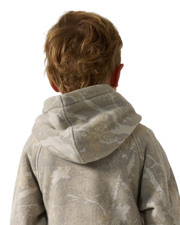 Youth Vintage Washed Hoodie- Drifter Camo