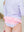 Seersucker Rash Guard Bikini- Lavender Seersucker