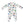 Washy Dinos 2 Way Zipper Footie