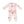 Collector Chickens 2 Way Ruffle Zipper Footie- Light Pink