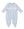 Classic Treasures Footie- Light Blue Stripe