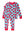Long Sleeve Pajama Set- Blue Apple Of My Eye