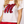 Licensed Ole Miss Mascot Sequin Flower Tee- (Women's)