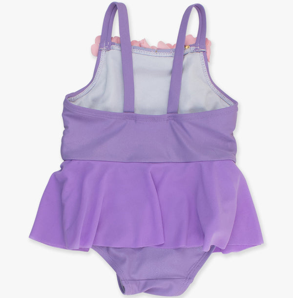 Dress-Up One Piece Swimsuit- Amethyst Princess