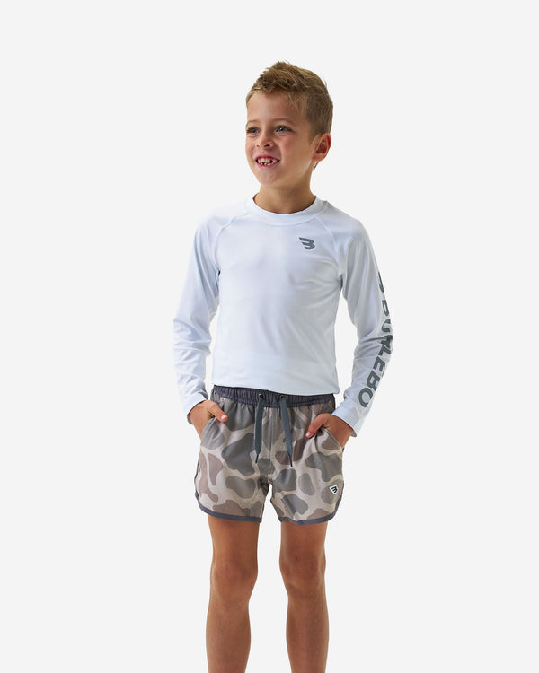 Youth Swim Trunk- Jumbo Deer Camo