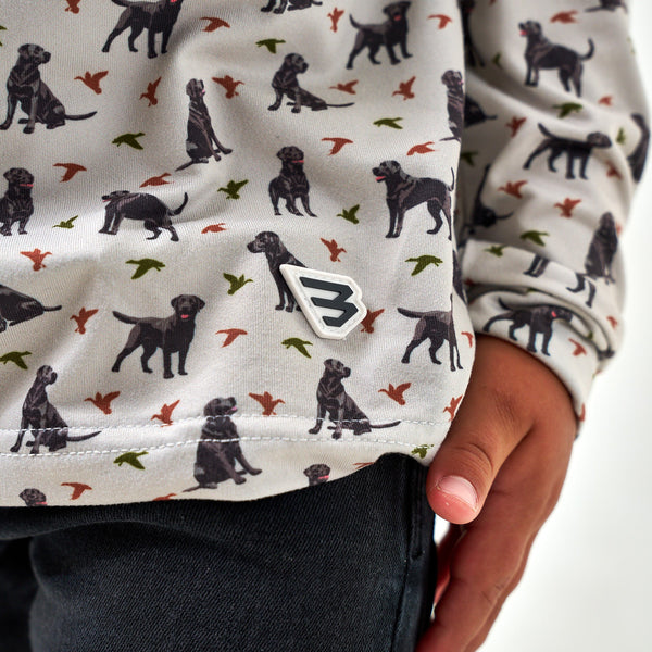 Youth Performance Hoodie- Ducks & Dogs