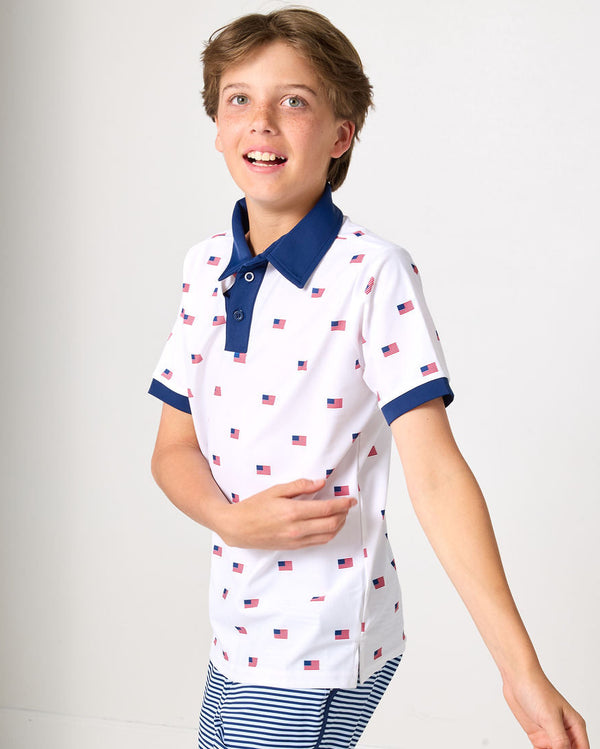 Old Glory Polo Shirt
