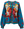 Blue Crawfish Santa Button Up Cardigan- (Women's)