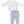 Construction Vehicles French Terry Raglan Sweatshirt Jogger Set