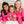 Convertible Ruffle One Piece Pajama - Colorful Hearts