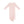 Solid Rose Smoke Rib Knotted Gown