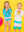 Long Sleeve Rash Guard Bikini- Neon Pool Party