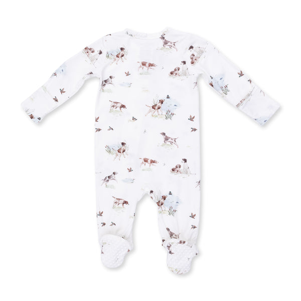 Pointer Pups & Duck Buddies 2 Way Zipper Footie