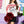 Licensed- 'Bama' Stripe L/S Sweater- (Women's)