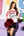 Licensed- 'Bama' Stripe L/S Sweater- (Women's)