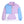 Color Block Pullover- Lavender & Blue Quilted Trellis