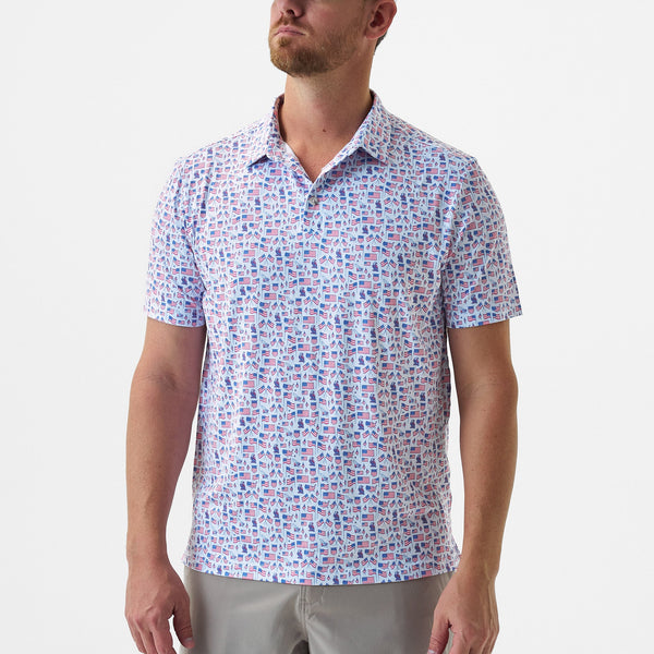 Performance Polo- Old Glory (Men's)