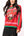 Red, Green & Pink 'sleigh Queen' Stripe Sweater- (Women's)