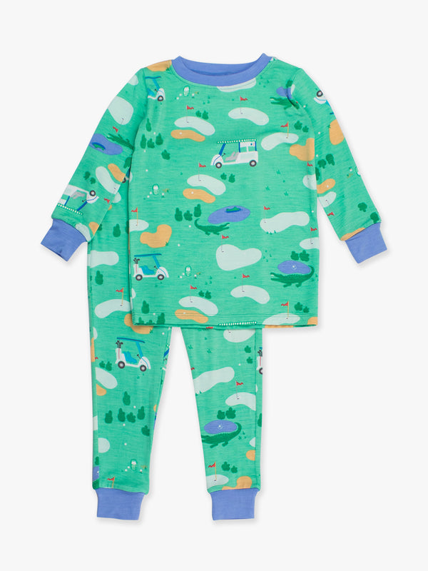 Pajama Set Bamboo Viscose- Fairway
