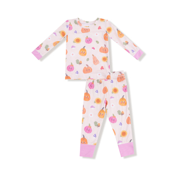 Autumn Pumpkins L/S Loungewear Set