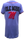 Blue Ole Miss Rebels Baseball Jersey Tee Dress- (Women's)