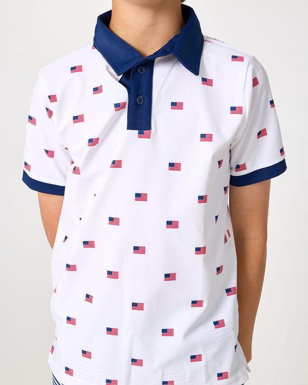 Old Glory Polo Shirt