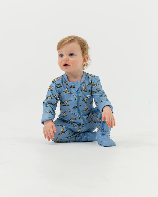 Baby Zip Up- Jumbo Mallards