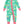 Convertible Ruffle One Piece Pajama- Fairway Flamingo