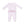 Lil Sis 2 Way Zipper Ruffle Footie- Pink