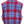 Powder Red Plaid Ole Miss M Sweater Vest- (Women's)