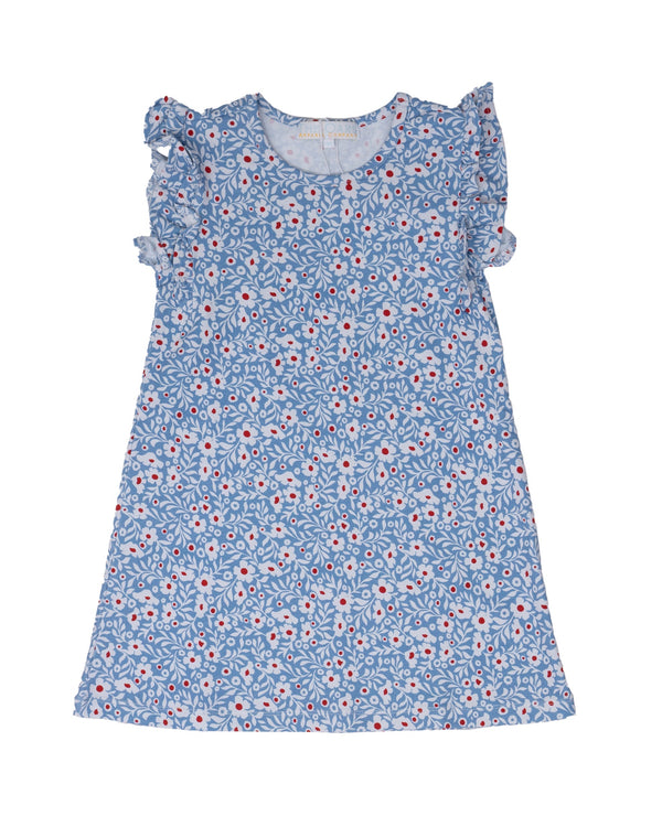 Lori RWB Floral Dress