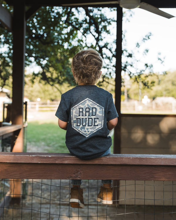 Youth Tee- Rad Dude Deer Camo