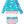 Long Sleeve Rash Guard Bikini- Neon Pool Party