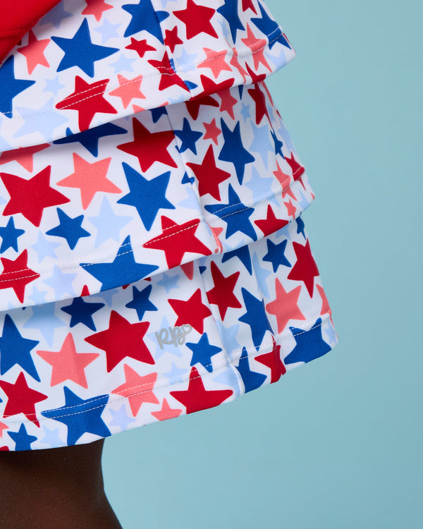Active Skort- Star Spangled