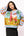 Multi Vintage Vacation Santa Sweatshirt- (Women's)