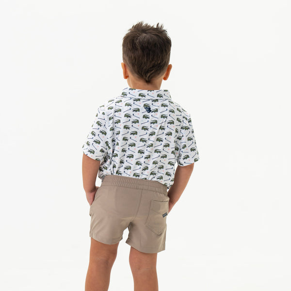 Youth Performance Polo- Tap It In