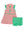Sleeveless Zip Ruffle Sleeve Active Dress- Pink Tee Time