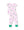 Dog Gone Golf S/S Loungewear Set- Light Pink/Green