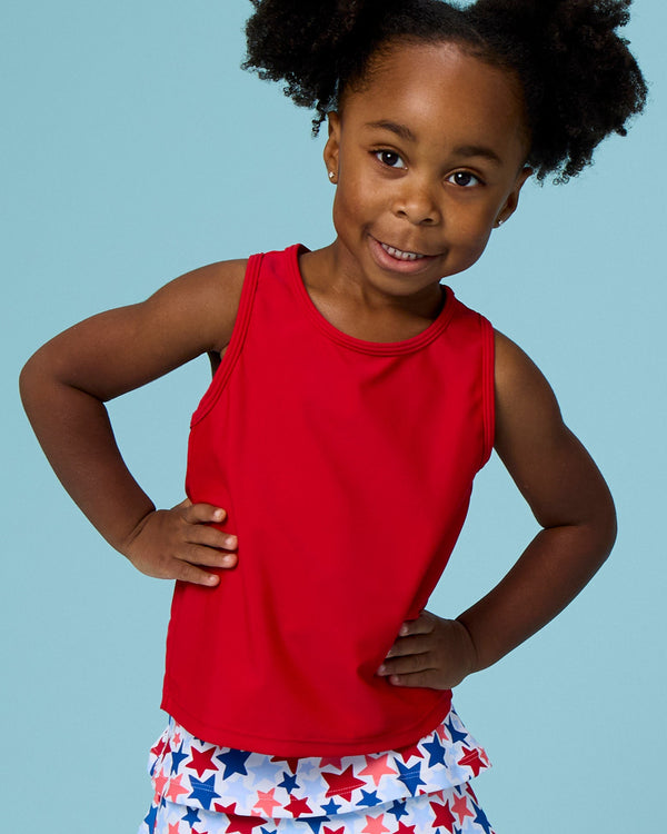 Active Tank Top- Red