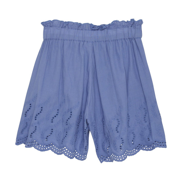 Colony Blue Shorts Embroidery