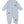 Fight the Fire Footie- Light Blue Stripe