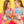 Racerback Flutter Tankini- Neon Star Party