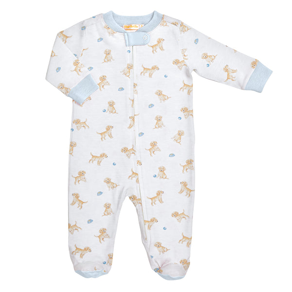 Tiny Puppies Zipped Footie