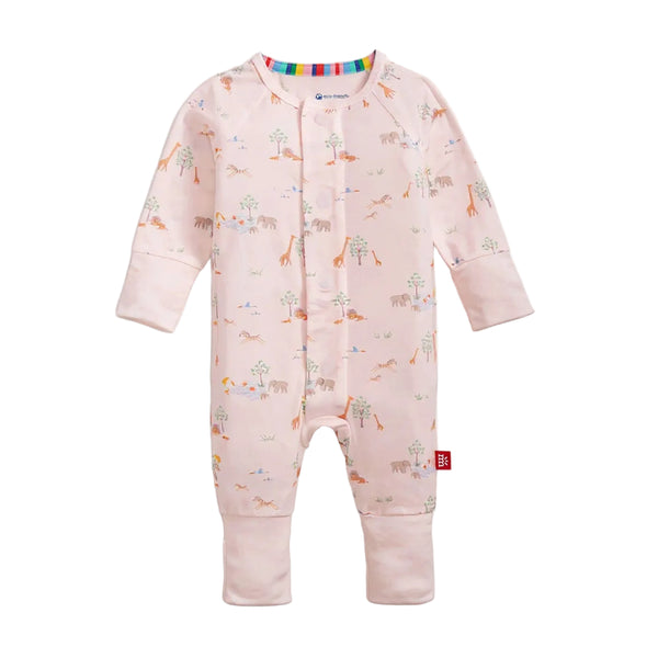 Safari Convertible Coverall- Pink