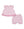 Tulip Blossoms Sunsuit Set - Pink