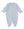 Safari Wild Footie W/ Hand Emb- Light Blue